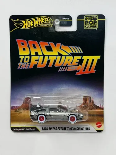 Auto Hot Wheels  Back To The Future Time Machine - A Pedido Negro 2