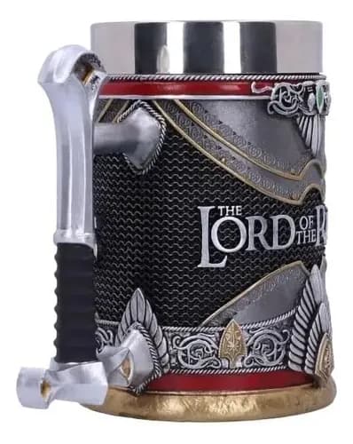 Jarra De Cerveza Lord Of Rings - A Pedido_exkarg Gris 4