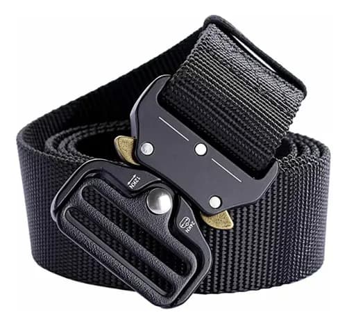 Cinturon Tactico Army Belt Quick - A Pedido_exkarg Negro Xxx 2