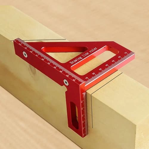 Regla De Medición Multiángulo 3d - A Pedido_exkarg Rojo 4