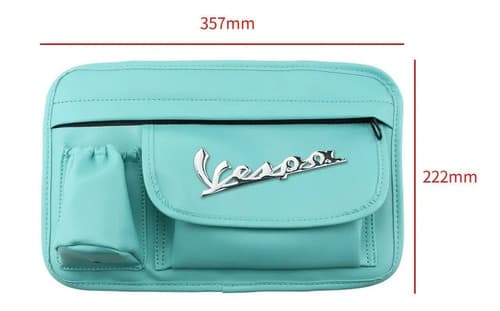 Alforja Portaobjetos Para Moto Vespa - A Pedido_exkarg Rojo 2