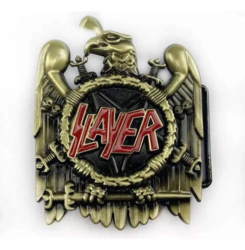 Hebilla Cinturon Slayer - A Pedido_exkarg Dorado 100
