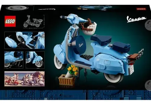 Lego Vespa 125 Cantidad De Piezas 1106 3