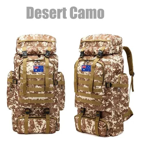 Mochila Outdoor Military Tactical - A Pedido_exkarg Negro X 7
