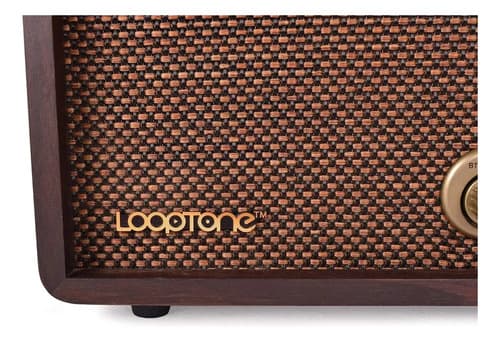 Parlante Retro Wood Radio + Bluetooth Mp3 - A Pedido Marrón 4