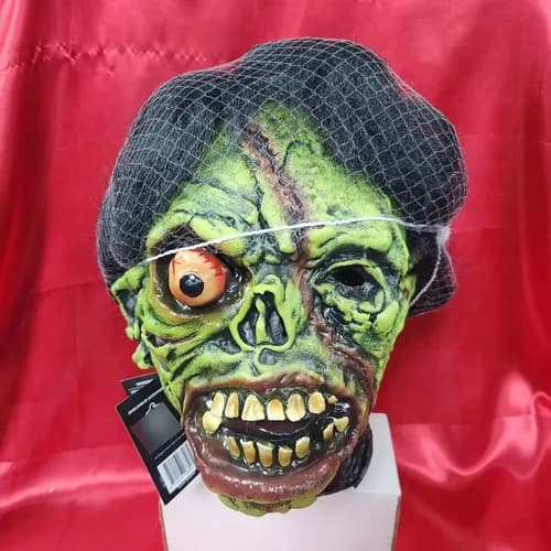 Mascara Chamber Horrors /trick Or Treats - A Pedido_exkarg Verde 5