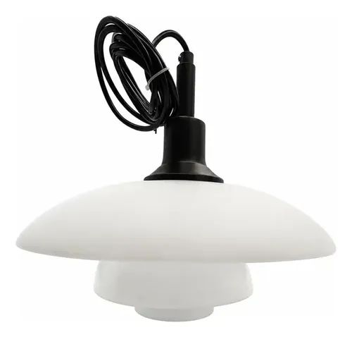 Lampara Colgante Art Deco By Poul Henningsens - A Pedido Blanco 2
