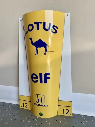 Cartel  Decorativo Trompa Auto F1 Senna - A Pedido_exkarg X 2