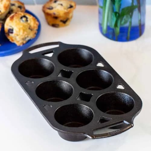 Molde Muffins Hierro Made In Usa - A Pedido_exkarg Negro 4