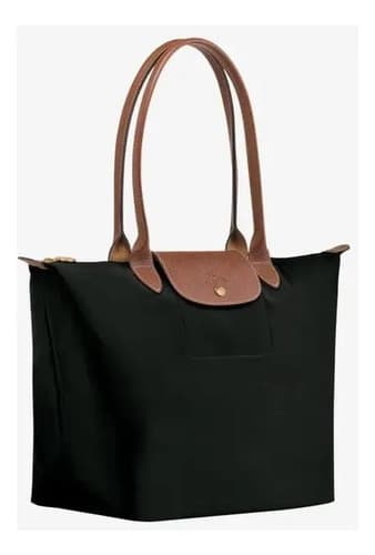 Cartera Longchamp Le Pliage Original - A Pedido_exkarg Negro 2