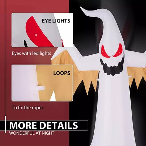 Adorno Inflable Halloween Combo Fantasmas - A Pedido_exkarg 5