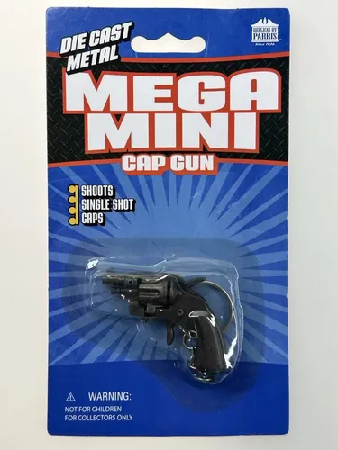 Set Pistolas A Cebita Mega Mini Cap Gun - A Pedido Negro 6