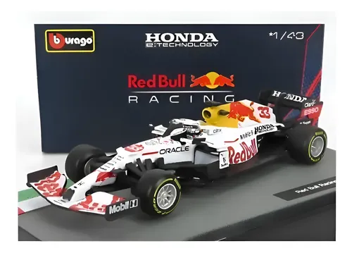 Auto De Coleccion 1:43 Burago Red Bull - A Pedido_exkarg Azul