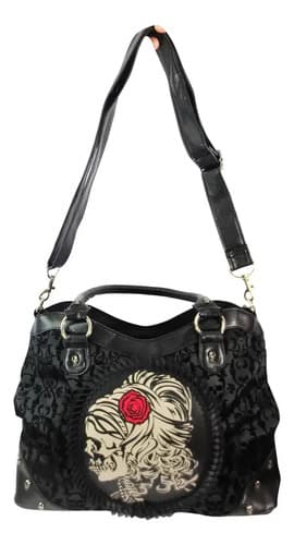 Cartera Goth Steampunk Black - A Pedido_exkarg Negro Dorado