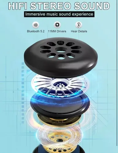 Mascara Para Dormir Bluetooth Auriculares - A Pedido_exkarg Negro 3