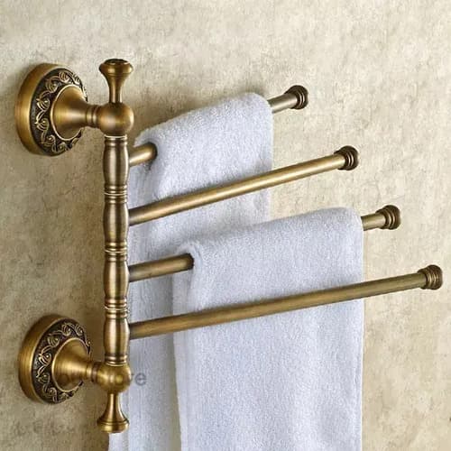 Toallero Plegable Bars - A Pedido_exkarg Dorado 5