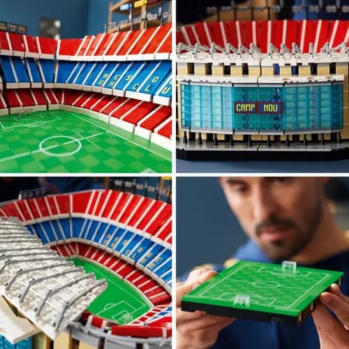 Bloques P/armar Lego Fc Barcelona 10284 5509 Piezas En Caja 5509 9
