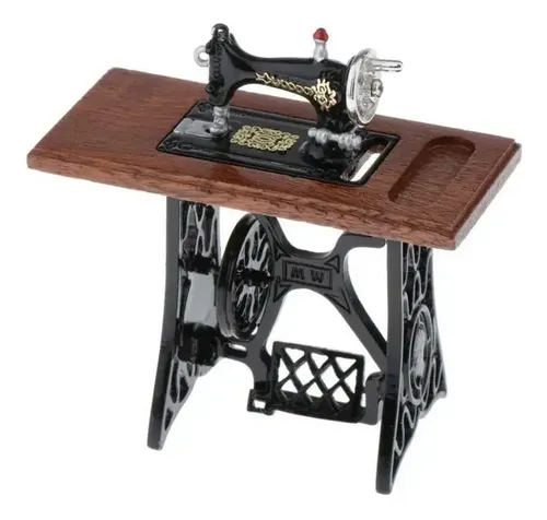 Maquina De Coser Juguete Para Muñecas - A Pedido_exkarg Negro 4
