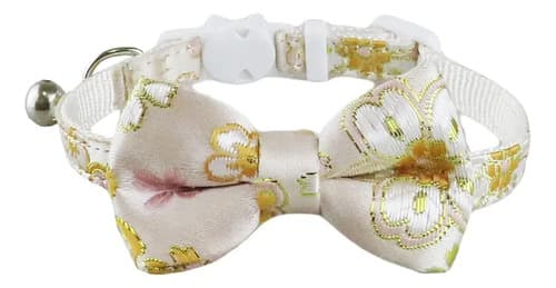 Collar Para Mascotas Con Lazo Y Cascabel - A Pedido_exkarg Rojo 3