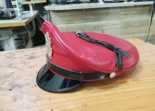 Gorro Red Army Cuero - A Pedido_exkarg Rojo Xxx 2