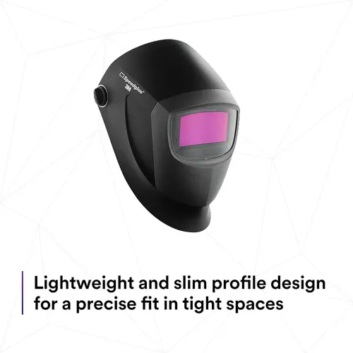 Casco De Soldadura Con Filtro Automático Y Diseño Ergonómico Negro Lisa 2