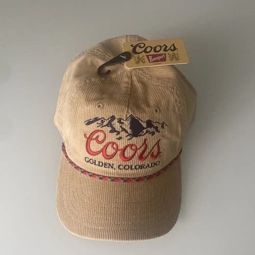 Gorra Coors Corduroy Hat Cap - A Pedido_exkarg Marrón M 3