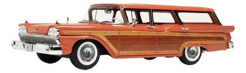 Auto 1959 Ford Country Squire Rose 1/43 - A Pedido_exkarg Naranja