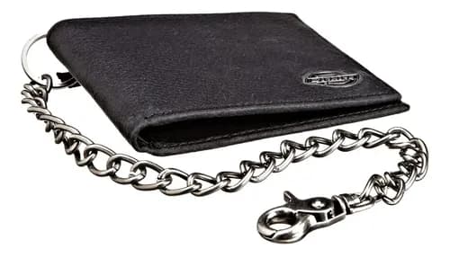 Billetera Dickies Men's Leather Slimfold - A Pedido_exkarg Negro 4