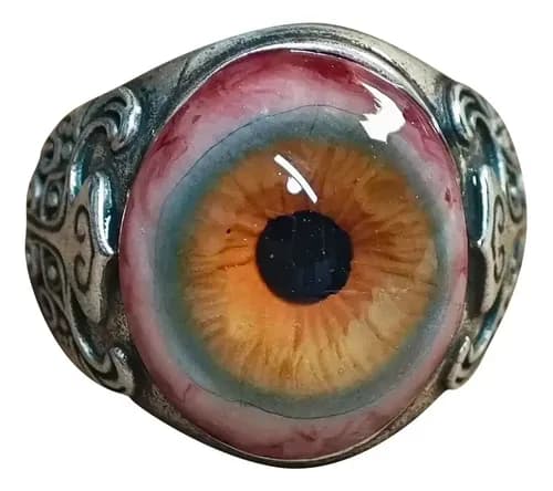 Anillo Ajustable Dark Lore - A Pedido_exkarg Plateado M