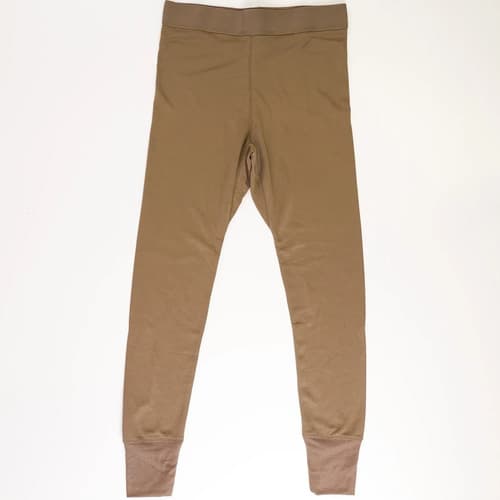 Calzoncillos Largos De Algodón Del Ejército Checo - A Pedido Marrón 38