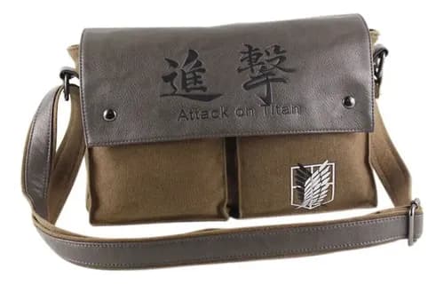Morral Anime Attack On Titan Shingeki - A Pedido_exkarg Marrón