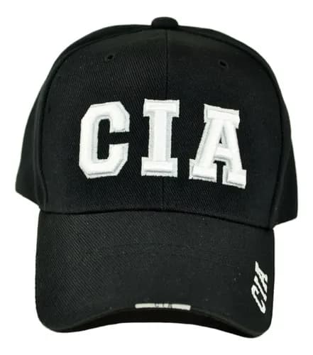 Gorra C.i.a. Oficial - A Pedido_exkarg Azul Xxx