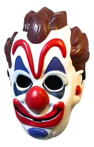 Mascara Clown Injection Halloween - A Pedido_exkarg Blanco