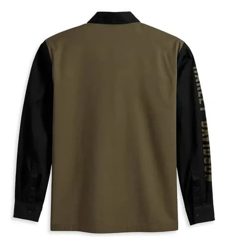 Camisa Harley-davidson Men's Mechanic - A Pedido_exkarg Gris Xl 2
