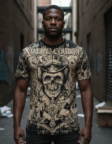 Remera Xtreme Affliction  Conjuring - A Pedido_exkarg Marrón M