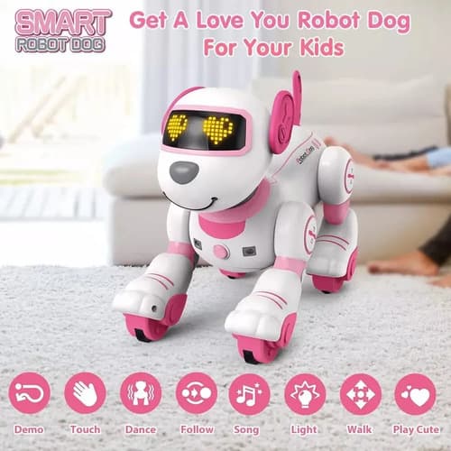 Perro Robot Vatos - A Pedido_exkarg Blanco 5