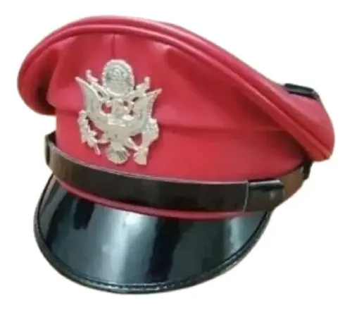 Gorro Red Army Cuero - A Pedido_exkarg Rojo Xxx