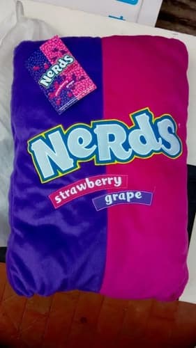 Almohadon De Peluche Nerds Original_exkarg Rosa