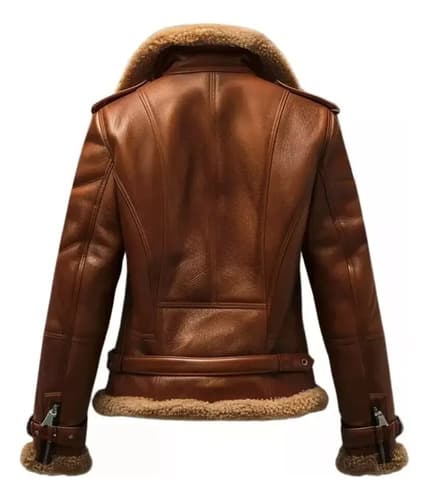 Campera Women's Brown Sheepskin - A Pedido_exkarg Marrón 38 3