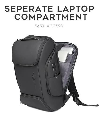 Mochila Bange Men Backpack Leisure - A Pedido_exkarg Negro 4