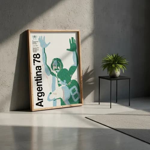 Póster De La Copa Mundial De Fútbol - A Pedido