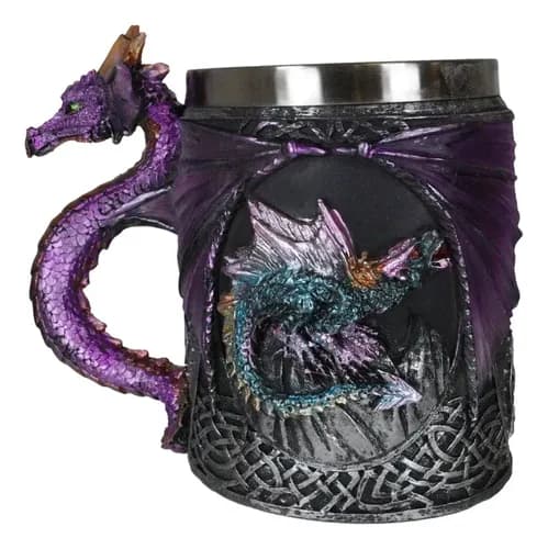 Taza De Cafe Conception Blue Fire Purple - A Pedido_exkarg Violeta 4