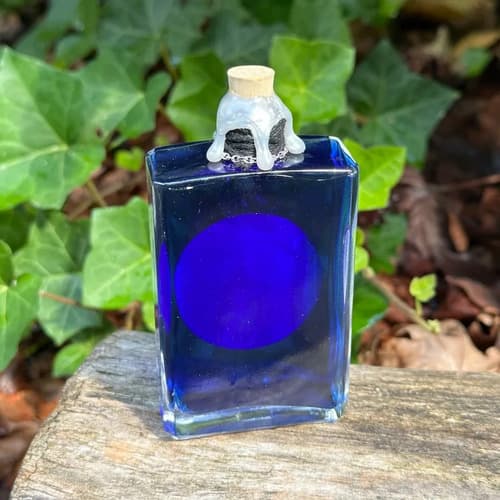 Botella Decorativa Poción Cambia De Color - A Pedido Azul 2