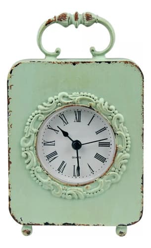 Reloj De Mesa Carriage - A Pedido_exkarg Verde