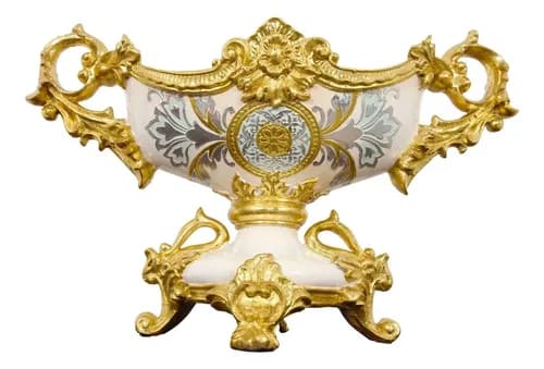 Jarron Decorativo Ceramic Celine Crowned - A Pedido_exkarg X 5
