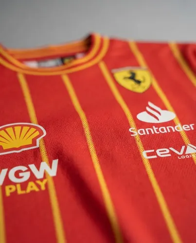 Remera Ferrari F1 Charles Leclerc #16 - A Pedido_exkarg Rojo 38 4