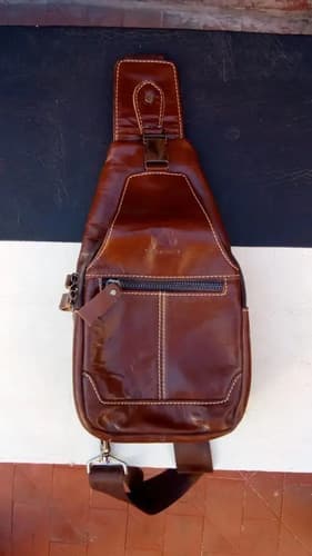 Mochila Cruzada Laoishi_exkarg Marrón X 2