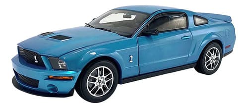 Auto 2007 Ford Shelby Gt500 Blue 1/18 - A Pedido_exkarg Azul Acero 4