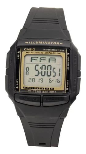 Reloj Casio Digital Db-36 Negro Para Hombre Con Luz Led Y Resistencia Al Agua Relojes De Pulsera 6