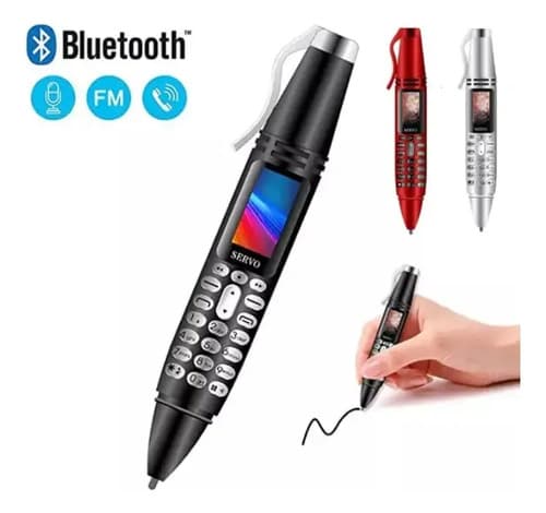 Lapicera Bluetooth Con Camara Gsm - A Pedido_exkarg Blanco 10